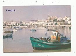 JC , Cp,  Bateau De Pêche ,  LAGOS , ALGARVE , PORTUGAL , écrite - Fischerei