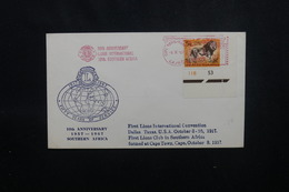 AFRIQUE DU SUD - Enveloppe Du Lions Club Internationale En 1967 - L 54034 - Brieven En Documenten