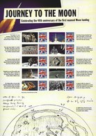 Gran Bretagna, 2009 CS4 40° Ann. Della Conquista Della Luna, Smiler, Con Custodia, Perfetto - Personalisierte Briefmarken