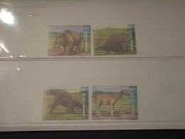 ARGENTINA - 2001 PREISTORICI  4  VALORI - NUOVI(++) - Unused Stamps
