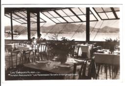 LES LECQUES-PLAGE - Pension Restaurant "Les Terrasses" Sa Salle à Manger Sur La Mer - Les Lecques