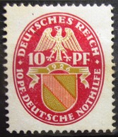 ALLEMAGNE  EMPIRE                    N° 391a                     NEUF* - Unused Stamps