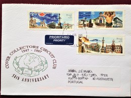 Brazil, Circulated Cover To Portugal, "Historic Cities", "Ouro Preto", "Mariana", "Sabará", "Architecture", 2011 - Brieven En Documenten