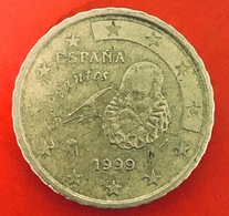 SPAGNA - 1999 - Moneta - Ritratto Di Miguel De Cervantes - Euro - 0.10 - Malta