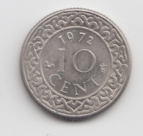 @Y@    Suriname  10   Cent   1972    (4639) - Surinam 1975 - ...