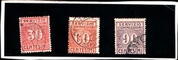 91069) ITALIA-Cifra Entro Un Cerchio - Servizio Commissioni - 1 Luglio 1913 - USATI - Autres & Non Classés