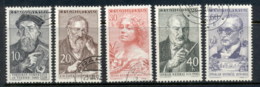 Czechoslovakia 1960 Portraits FU - Andere & Zonder Classificatie