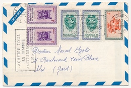 Côte D'Ivoire => Env. Pub Hexacycline - Affranchie 10F Masques - Omec Abidjan 1963 - Ivory Coast (1960-...)