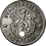 Monnaie, Allemagne, Stadtgemeinde Heidelberg, Kriegsgeld, Heidelberg, 10 - Monetary/Of Necessity