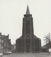 Hornu - L'Eglise Saint-Martin ... Photo Années 80 - Boussu