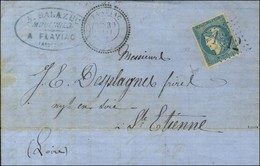 GC 1512 / N° 44 Report II Très Belles Marges Càd T 24 FLAVIAC (6). 1871. - TB / SUP. - R. - 1870 Emisión De Bordeaux