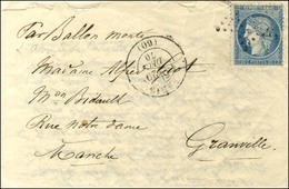 Etoile / N° 37 Càd PARIS (60) 29 DEC. 70 Sur Lettre Pour Granville. Au Verso, Càd D'arrivée 2 JANV. 71. L'ARMEE DE LA LO - Guerra Del 1870