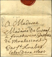 Lettre Avec Texte Daté De Bordeaux Transmise Par La Petite Poste à Sainte Loubes (L N° 9A). 1773. - TB. - 1701-1800: Vorläufer XVIII