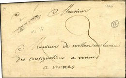 MONTAUBAN:B (L N° 2). 1744. - TB. - 1701-1800: Precursores XVIII