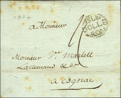 MP Ornée ISLE / DOLLE / RON (L N° 1A). 1784. - TB / SUP. - 1701-1800: Precursors XVIII