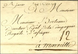 AJo CORSE (Ajaccio L N °1) Sur Lettre Sans Texte Datée Du 16 Août 1777. - TB. - 1701-1800: Precursors XVIII