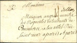 '' Dilliers '' (L N° 3) Sur Lettre Avec Très Bon Texte Non Daté Sur La Chasse. - TB. - 1701-1800: Precursors XVIII