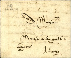 Lettre Avec Texte Daté De Grenoble. 1583. - TB. - R. - 1701-1800: Precursors XVIII