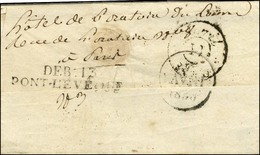 DEB. 13 / PONT-L'EVEQUE Sur Lettre Sans Texte Datée 1808. - TB. - 1801-1848: Vorläufer XIX