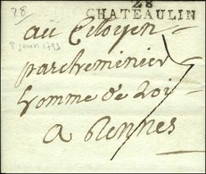 28 / CHATEAULIN. 1793. - TB / SUP. - 1801-1848: Precursori XIX
