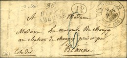 Cursive 36 / Bléré / AMBOISE Càd T 12 AMBOISE (36). 1830. - TB. - 1801-1848: Precursori XIX