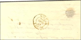 Càd T 14 Rouge LEVROUX (35) Au Verso D'une Lettre De Chateauroux. 1850. - TB. - R. - 1801-1848: Precursori XIX