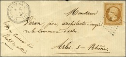 PC 3194 / N° 13 Type 2 Càd T 22 ST MARTIN DE CRAU Sur Lettre Locale Pour Arles. 1862. - TB. - Altri & Non Classificati