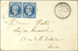 GC 4526 / N° 22 Paire Càd T 22 VILLERS-S-MER (13). 1865. - TB / SUP. - Altri & Non Classificati