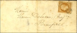 OR (3 Frappes) / N° 13 Sur Lettre Avec Texte Daté De Fleury La Forêt Le 2 Juin 1855 Adressée Localement. - TB. - Other & Unclassified