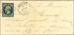 PC 2350 / N° 10 Càd T 15 OUCQUES (40). 1854. - TB. - Other & Unclassified