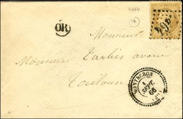 GC 4464 / N° 28 Càd T 22 MONTHERON (30). 1866. - TB. - Other & Unclassified