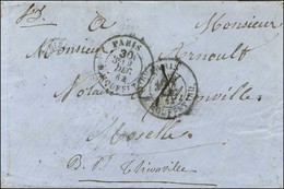 Càd Taxe 30c PARIS / R. MOUFFETARD. 1863. - TB. - R. - Altri & Non Classificati