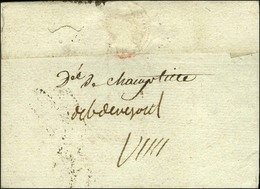 '' Deb De Champlitte '' + '' Deb De Vesoul '' Sur Lettre Avec Texte Daté De Paris Le 19 Août 1789. - TB / SUP. - Altri & Non Classificati