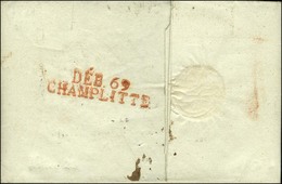 DEB. 69 / CHAMPLITTE Rouge. 1821. - SUP. - R. - Altri & Non Classificati