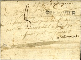 '' Bourg Doysans '' (L N° 1c) + GRENOBLE. 1788. Rare Marque Double Du Service Postal Secondaire. Au Verso, '' Deb. De St - Altri & Non Classificati