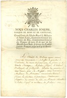 Archive Monneron : Charles Joseph De BUSSY (1718-1785). - Altri & Non Classificati