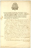 Archive Monneron : Paul Mérault MONNERON Dit Monneron L'Ingénieur - Guadeloupe (1778 - 1779). - Altri & Non Classificati