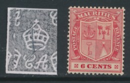 MAURITIUS, 1921 6c Wmk Script CA Fine Light MM, Cat £12 - Mauritius (...-1967)