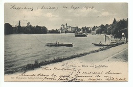 THUN Blick Von Hofstetten Dampfschiff Gel. 1903 V. Steffisburg - Hofstetten Bei Brienz