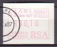 RSA , ATM 4 , O  (L 1028) - Frankeervignetten (Frama)