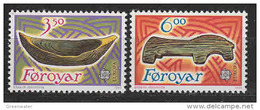 Europa Cept 1989 Faroe Islands 2v ** Mnh (46172A) ROCK BOTTOM - 1989