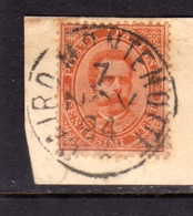 ITALIA REGNO ITALY KINGDOM 1879 RE UMBERTO I KING CENT. 20c USATO USED OBLITERE' - Gebraucht