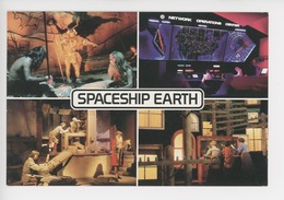 Walt Disney World - EPCOT Center 1982 - Spaceship Earth (préhistoire.espace) AT & T (cp Vierge) - Disneyworld