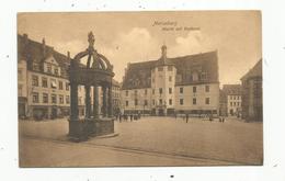 JC , Cp, Allemagne , MERSEBURG ,  Markt Mit Rathaus ,vierge ,  Ed. Trenkler - Merseburg