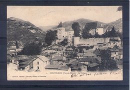 Delcampe - 63. Chateldon. Le Château - Chateldon