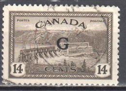 Canada 1950 - Official Stamps - Mi.O29 - Used - Overprinted