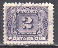 Canada 1906 - Postage Due - Mi.D2 - Used - Segnatasse