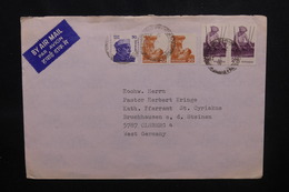 INDE - Enveloppe De Bengalore Pour L 'Allemagne - L 54079 - Briefe U. Dokumente