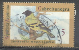 ARGENTINA  - PAJARO CABECITA NEGRA   (#4201) - Oblitérés