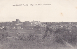 Talmont L église Et Le Chateau Vue Générale éditeur Raclet N°6041 - Talmont Saint Hilaire